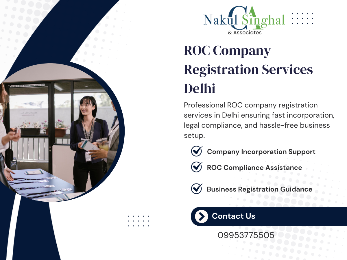 ROC Company Registration Services Delhi
